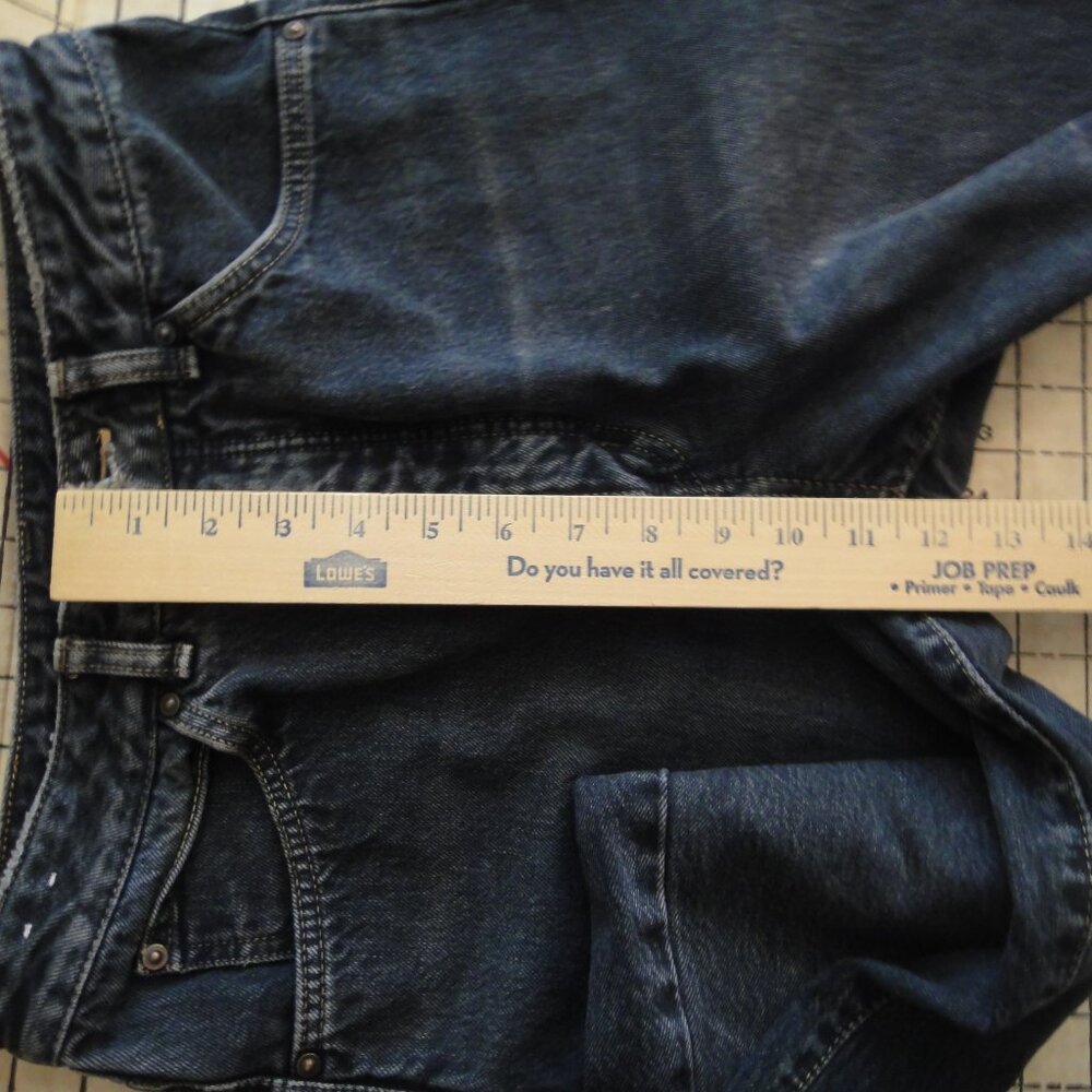 Edwin Jeans Men's Denim Blue Jeans Sz 29 x 30.5 Distressed Wear - Picture 7 of 15